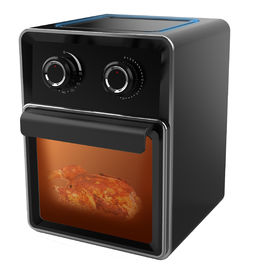 Ajuste grande sano de la temperatura de la cocina 80-200℃ de Oilless del horno de la sartén del aire