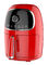 Tamaño compacto profesional del material plástico W200*D258*H280mm del color rojo de la sartén del aire